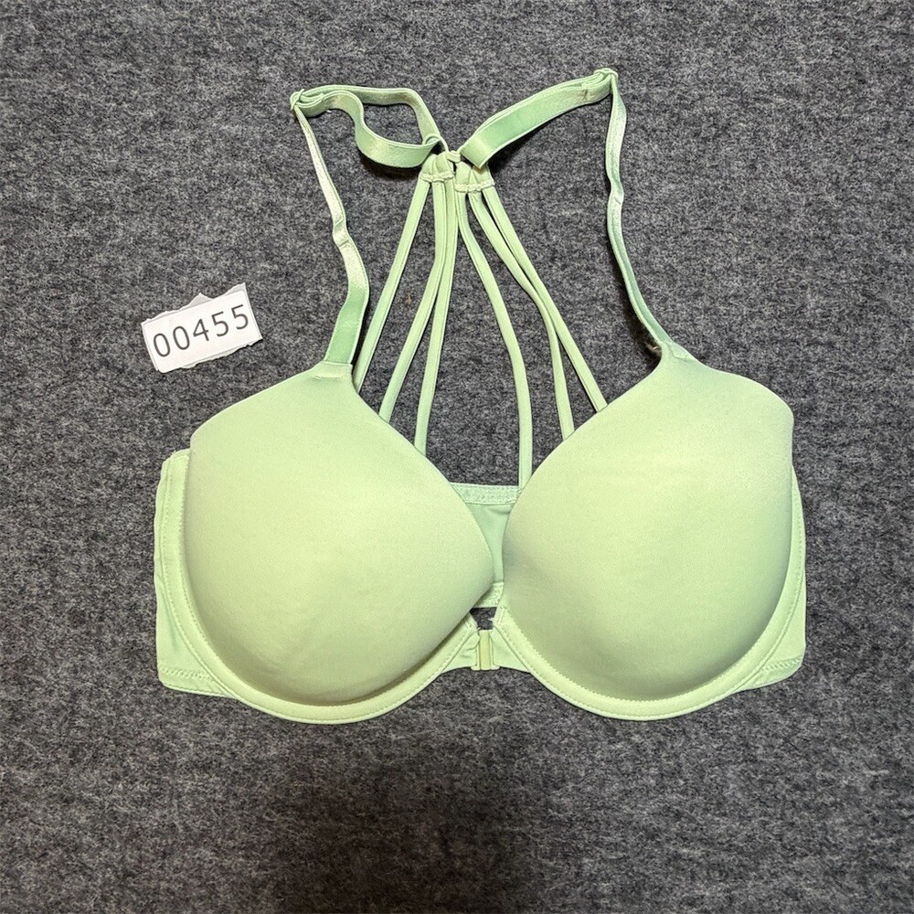 Victoria's Secret PINK Wear Everywhere T-Shirt Bra Mint Green 34D Front